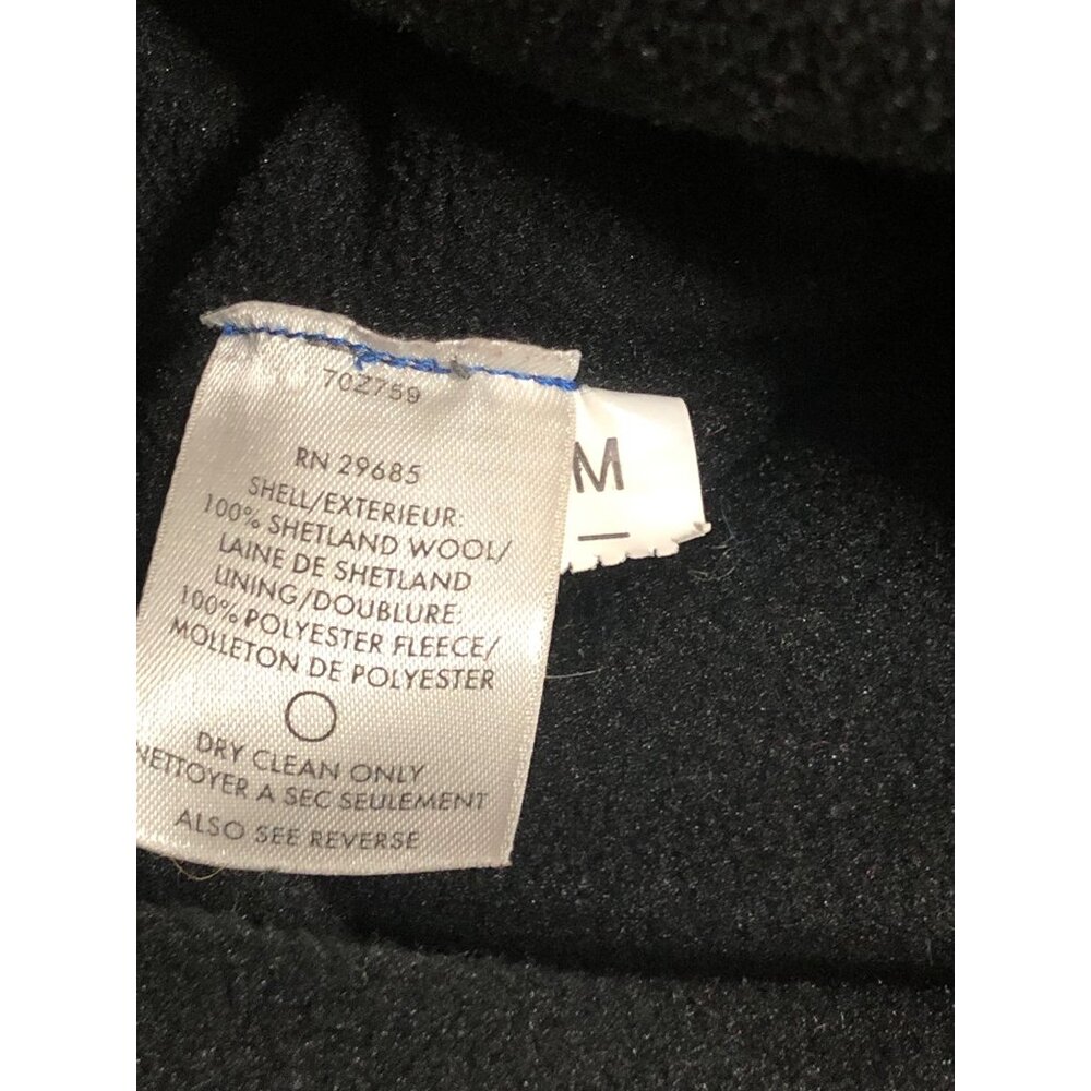 Pendleton Vest Mens M Shetland Wool Full Zip Fleece Lined Pockets Blue - Picture 6 of 13